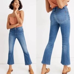 MADEWELL Cali Demi Boot Jeans Medium Wash 27
